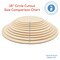 Wood Circles 16 inch, 3 Thicknesses, Unfinished Birch Sign Plaques | Woodpeckers